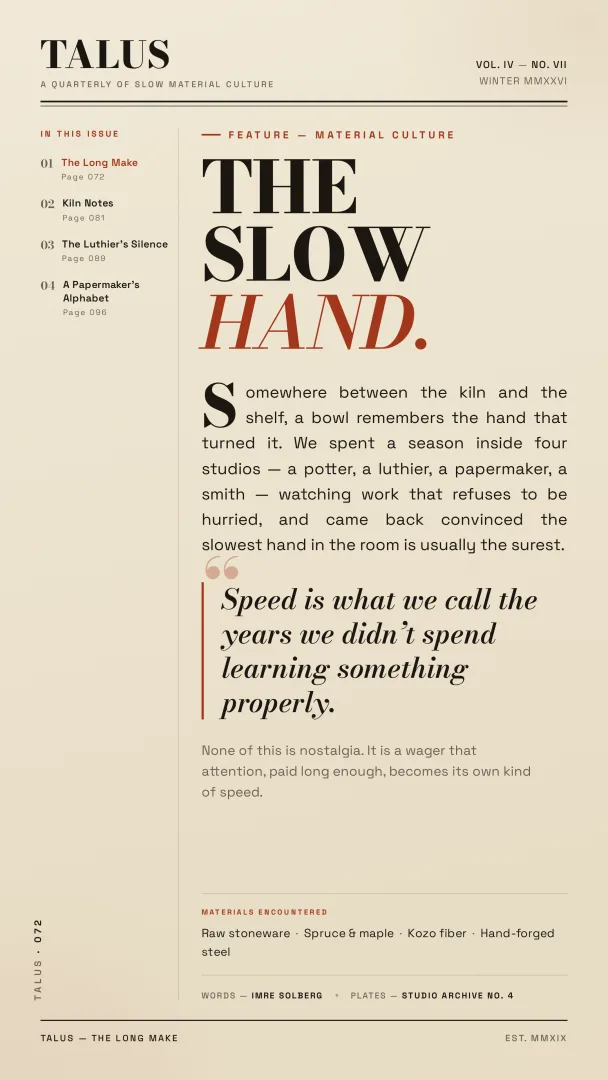 Editorial Zine