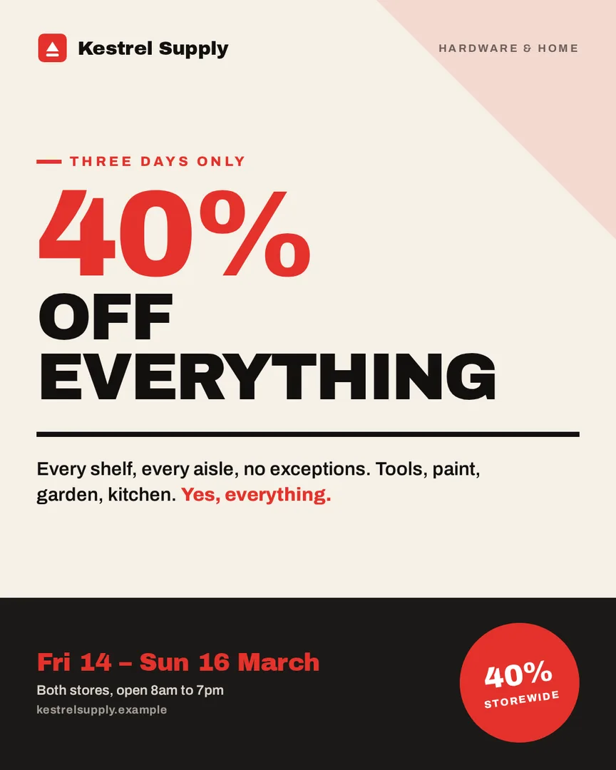 Portrait Sale